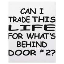 Can I Trade This Life For Behind Door #2 letterhead by Mustang_Lady Can I Trade This Life For Behind Door #2 letterhead