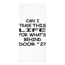 Can I Trade This Life For Behind Door #2 rack cards by Mustang_Lady Can I Trade This Life For Behind Door #2 rack cards