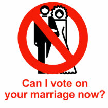 Can I vote on your marriage now t-shirts by gayshirts Can I vote on your marriage now t-shirts