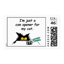 Can Opener For My Cat stamps