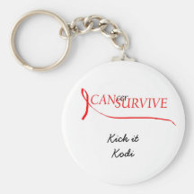 can survive, Kick it Kodi keychain