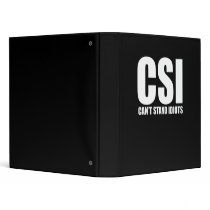 Can’t Stand Idiots. Funny design. Binders