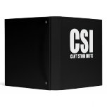Can’t Stand Idiots. Funny design. binders