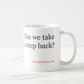 Can we take a step back? Mug