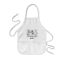 CaN whee HeLp, MoM?? aprons by raycasso CaN whee HeLp, MoM?? aprons
