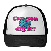 Can you dig it? Volleyball! Mesh Hats