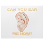 CAN YOU EAR ME NOW? T-SHIRTS AND GIFTS LETTERHEAD DESIGN