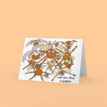 can you find rudolph? cards by pattycake can you find rudolph? cards