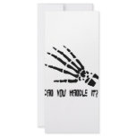 can you handle it rack card