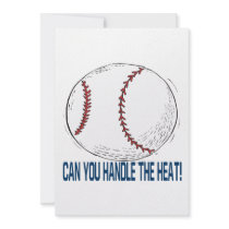 Can You Handle The Heat Custom Invite