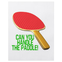 Can You Handle The Paddle Custom Flyer