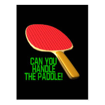 Can You Handle The Paddle Post Cards