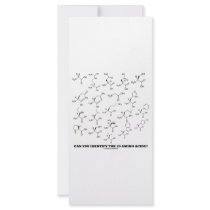 Can You Identify The 20 Amino Acids? (Chemistry) Custom Rack Cards