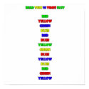 Can you read this 10 times fast? posters