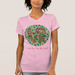 Can You See the Love? Ladies fitted T-shirt