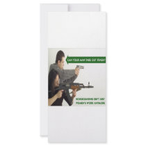 Can YOUR Man Take Out The Trash? rack cards