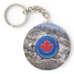 Canada Above the Fray Rondel Key Chains