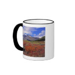 Canada, Alberta, Banff NP. Huckleberries bloom Coffee Mug
