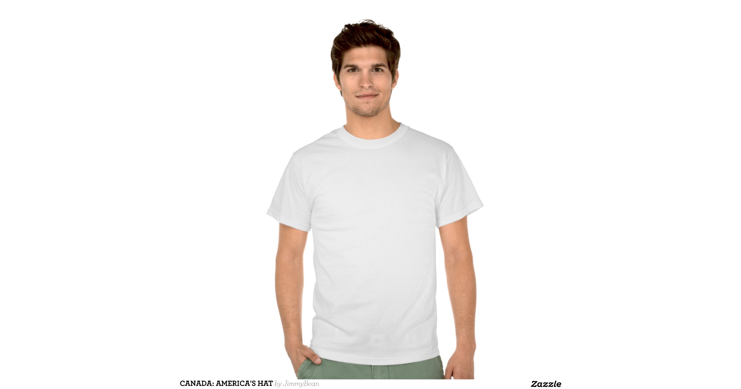 Canada America S Hat Tshirt Zazzle