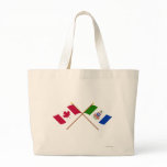 Canada and Yukon Territory Crossed Flags bags