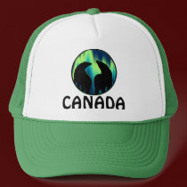 Canada Bear Art Caps Hats Tribal Wildlife Art Hat hats