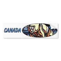 Canada Bear Bumper Sticker Canada Wildlife Gifts bumper stickers by artist_kim_hunter Canada Bear Bumper Sticker Canada Wildlife Gifts bumper stickers