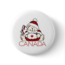 Canada bear buttons
