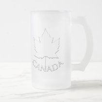 Canada Beer Mug Canada Maple Leaf Souvenir Glasses mugs