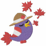 Canada Bird Mountie - Customize Embroidered Hooded Sweatshirt