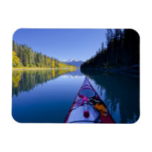 Canada, British Columbia, Bowron Lakes Vinyl Magnet