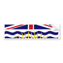 Canada British Columbia Flag bumper stickers by coolcountry Canada British Columbia Flag bumper stickers