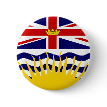 Canada British Columbia Flag buttons by coolcountry Canada British Columbia Flag buttons