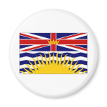 Canada British Columbia Flag Refrigerator Magnets