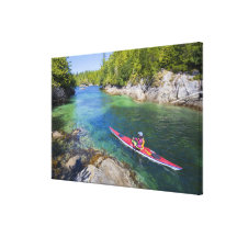 Canada, British Columbia, Vancouver Island. Sea 2 Gallery Wrap Canvas