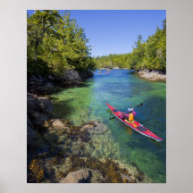 Canada, British Columbia, Vancouver Island. Sea Posters