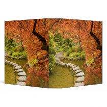 CANADA, British Columbia, Victoria. Autumn Vinyl Binders