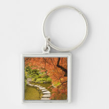 CANADA, British Columbia, Victoria. Autumn Key Chain