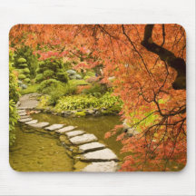 CANADA, British Columbia, Victoria. Autumn Mouse Pad