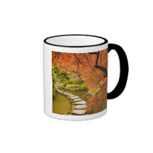 CANADA, British Columbia, Victoria. Autumn Coffee Mugs