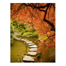 CANADA, British Columbia, Victoria. Autumn Post Card