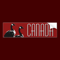 Canada Bumper Sticker Canada Geese Stickers bumper stickers
