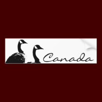 Canada Bumper Sticker Canada Geese Stickers bumper stickers