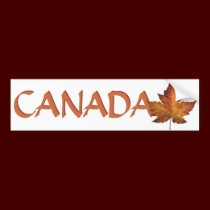 Canada Bumper Sticker Canadian Maple Leaf Stickers bumper stickers