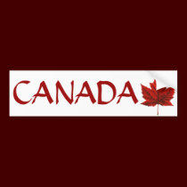 Canada Bumper Sticker Canadian Maple Leaf Stickers bumper stickers