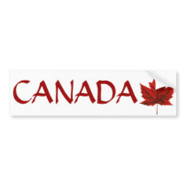 Canada Bumper Sticker Canadian Maple Leaf Stickers bumper stickers by artist_kim_hunter Canada Bumper Sticker Canadian Maple Leaf Stickers bumper stickers