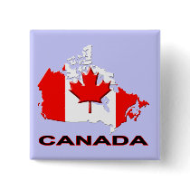 Canada Pinback Button