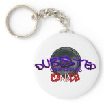 Canada Canadian DUBSTEP DnB reggae Electro Rave Keychain