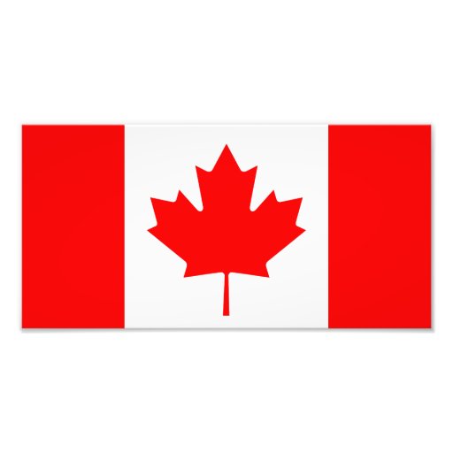 Canada - Canadian Flag Art Photo