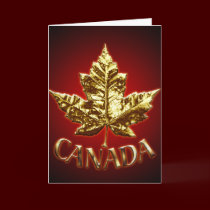 Canada Cards Canada Maple Leaf Greeting Cards cards