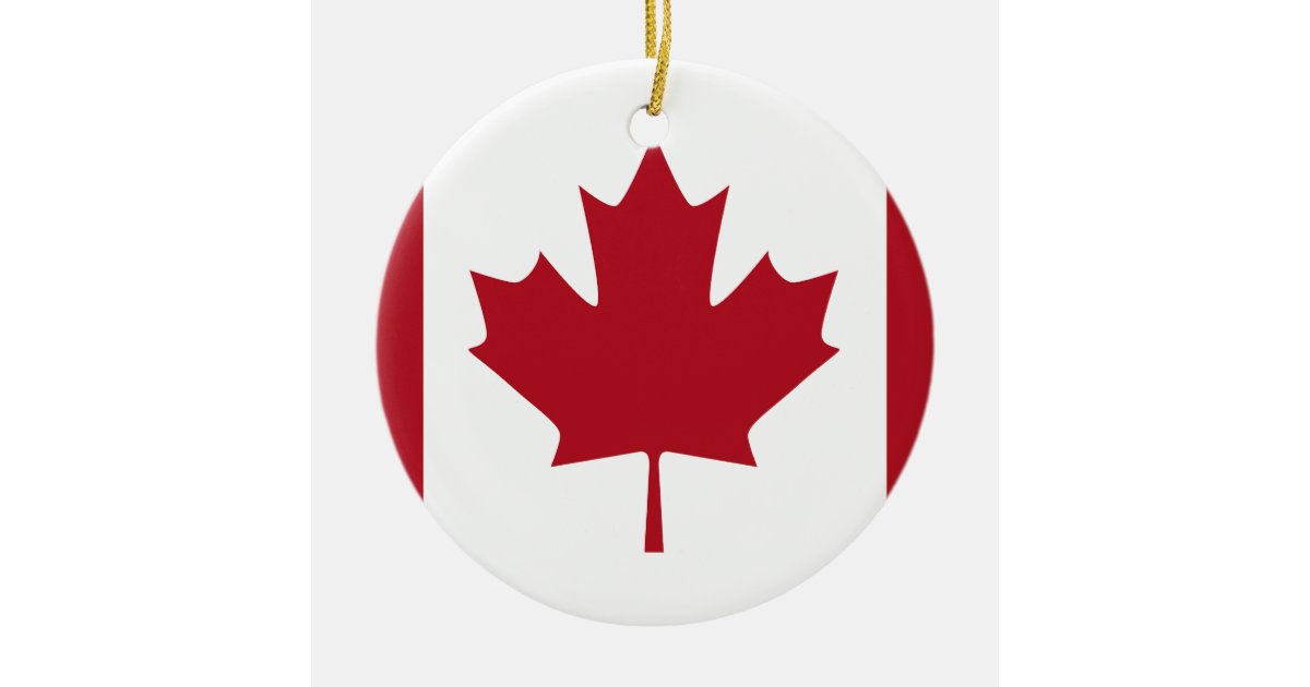 CANADA CERAMIC ORNAMENT Zazzle
